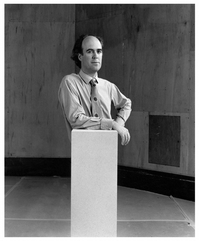 NPG x76911; Charles Robert Saumarez Smith by Paul Tozer