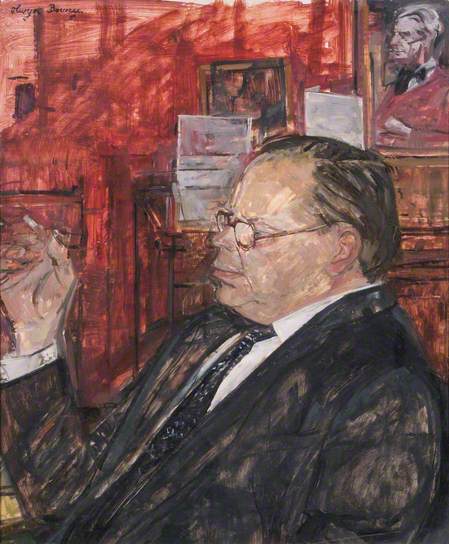 Humphrey Brooke (1914–1988) by Olwyn Bowey. (c) The Royal Academy of Arts